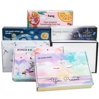 Farbige Papierbox Kleine Mengen Sofort Lieferbar Kleine Größe Extra-Stabile Rechteckige Faltbare Wellpappe-Box Rosa Kleidung