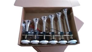 Corne à air pour camion <span class=keywords><strong>locomotive</strong></span> haute performance 24 volts, option <span class=keywords><strong>de</strong></span> conception <span class=keywords><strong>de</strong></span> haut-parleur à 2 voies - Product Image 3