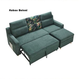 Hiện đại chuyển đổi sofa giường có thể tháo rời Bìa l-hình dạng thiết kế mở rộng lưu trữ đơn vị cho khách sạn phòng tập thể dục phòng khách bộ đồ nội thất - Product Image 1