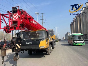 รถเครนไฮดรอลิก SANY STC500 ขนาด 50 ตัน รถเครนเคลื่อนที่ อุปกรณ์ยกสำหรับงานก่อสร้าง - Product Image 3