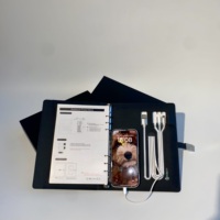 Cuir personnalisé avec logo Couverture A5 Bloc-notes imprimé couverture souple carnet A6 journal