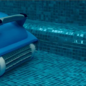 Robot Limpiafondos M200 para Piscinas Residenciales Pequeñas de hasta 10 Metros, Doble Cepillado para Pisos y Paredes, Cable Anti-Enredos - Product Image 6