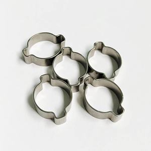 Pince pour tuyaux à <span class=keywords><strong>double</strong></span> <span class=keywords><strong>oreille</strong></span>, ceinture en acier au carbone - Product Image 1