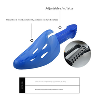 Supports de chaussures réglables en plastique, embauchoirs pour maintenir la forme des chaussures, adaptés à la plupart des chaussures.