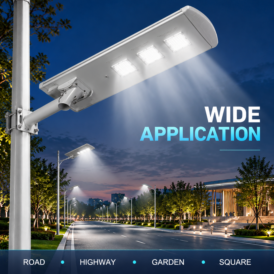 Durable Aluminium Solar Street Light Timer Light Control IP65 ...