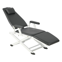 Fauteuil dentaire pliable C011, fauteuil dentaire pliable portable, fauteuil dentaire pliable avec couleurs