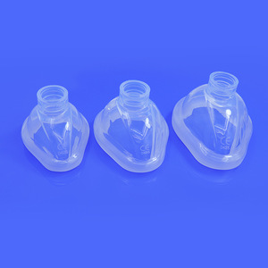 Silicone Face Mask Medical Grade Reusable Custom Made For Small Animals Rounded Shape Part Number 007 - Product Image 1