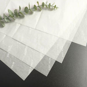 Custom Printed Logo <b>Wrapping</b> Tissue <b>Paper</b> 50x70cm White <b>Recyclable</b> for Clothing Shoes Packaging for Crafts - Product Image 3