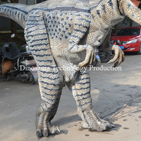 Costume de dinosaure animatronique artisanal à vendre, taille réelle, costume de Vélociraptor fait main pour enfants, pour le divertissement