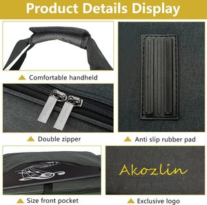 Échantillon gratuit : Sac de transport pour clavier de piano 61 touches avec sangles réglables et 5 poches pour accessoires de clavier - Product Image 6