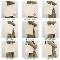 Sac fourre-tout en toile de couleur unie de taille personnalisable Sac fourre-tout d'épicerie en coton uni à bandoulière promotion