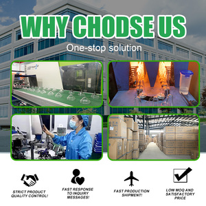 Prix d'usine en gros, bocaux en verre ronds à haute capacité, résistants aux hautes températures, pour le stockage des aliments, du miel, des confitures, avec couvercles - Product Image 3