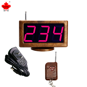 Máy Chủ LED Hiển Thị Nhận 433.92 Tần Số Gọi Điện Thoại Không Dây Hệ Thống Nút Gọi Bồi Bàn Với Nhà Hàng Thức Ăn Nhanh Máy Nhắn Tin - Product Image 5