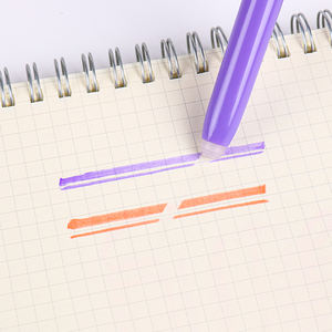 Nouveaux stylos effaçables, pinceaux d'aquarelle de couleurs vives sensibles <span class=keywords><strong>à</strong></span> <span class=keywords><strong>la</strong></span> chaleur font disparaître l'<span class=keywords><strong>encre</strong></span> stylos marqueurs magiques avec gomme pour <span class=keywords><strong>la</strong></span> papeterie - Product Image 6