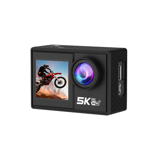 5K 30fps Ultra HD eylem kamera mikro EIS kablosuz uzaktan kumanda su geçirmez dokunmatik ekran Video kayıt için motosiklet bisiklet - Product Image 1