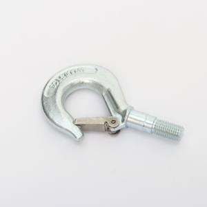 <span class=keywords><strong>Crochet</strong></span> <span class=keywords><strong>de</strong></span> <span class=keywords><strong>levage</strong></span> fileté en acier forgé OEM avec verrou <span class=keywords><strong>de</strong></span> sécurité, <span class=keywords><strong>crochet</strong></span> <span class=keywords><strong>de</strong></span> glissement pour grue, pour remorque <span class=keywords><strong>de</strong></span> camion et <span class=keywords><strong>levage</strong></span> <span class=keywords><strong>de</strong></span> marchandises - Product Image 1