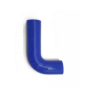 <span class=keywords><strong>Raccord</strong></span> de tuyau en silicone 45mm-102mm Coude à 90 degrés Joint en caoutchouc de silicone Courbe Tuyau de refroidissement d'intercooler en silicone Bleu - Product Image 1