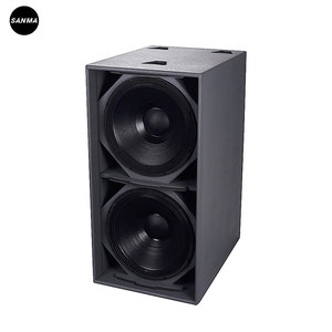 S218 Double caisson de basses passif de 18 pouces, système audio professionnel, haut-parleur haute puissance pour scène - Product Image 3