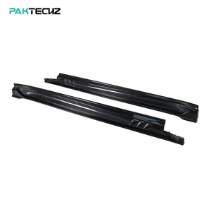 ชุดแต่งรอบคัน Paktechz ผลิตจากคาร์บอนไฟเบอร์แบบแห้ง สำหรับ Taycan 4S Cross Turismo รุ่น Side Skirt - Product Image 2