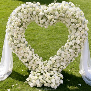 Decorazioni a Cuore Professionali e Moderne per San Valentino e Feste con Supporto, Sfondo Floreale per Matrimoni e <span class=keywords><strong>Bomboniere</strong></span> per Eventi - Product Image 2