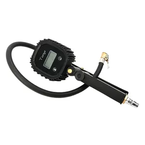 Digital Tire Inflator With Pressure Gauge 250 PSI Air Chuck And Compressor Accessories