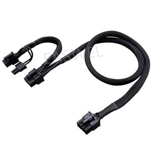 PCI-E สายเคเบิลโมดูลาร์แบบ8pin คู่สำหรับ Corsair RM550X RM650X RM750X <span class=keywords><strong>RM850X</strong></span> RM1000X - Product Image 3