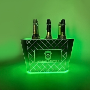 Bar Luminous Ice <span class=keywords><strong>Bucket</strong></span> LED cao cấp Giỏ rượu vang, kiểm tra Xô đá, thương mại KTV supplieschampagne - Product Image 3