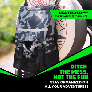 Bolsa de basura <span class=keywords><strong>para</strong></span> neumáticos de repuesto AMBITION, la solución definitiva de almacenamiento <span class=keywords><strong>para</strong></span> <span class=keywords><strong>coche</strong></span>, pieza de aterrizaje, <span class=keywords><strong>leña</strong></span>, agua, camping, esencial y más camuflaje - Product Image 4