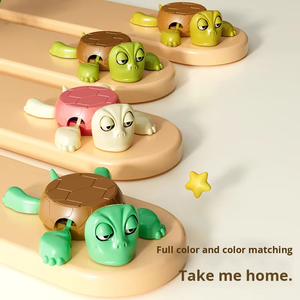 Sous-verre en plastique en forme de tortue, œil, jouet créatif et amusant, célébrité d'Internet, décoratif - Product Image 5