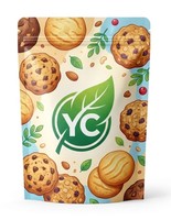 Sacs d'emballage alimentaire anti-odeur imprimés sur mesure pour bonbons, biscuits, snacks, sushis et gelées - Sachets refermables à fond plat