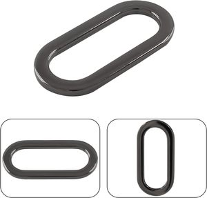 Lot de boucles ovales en métal - Product Image 3