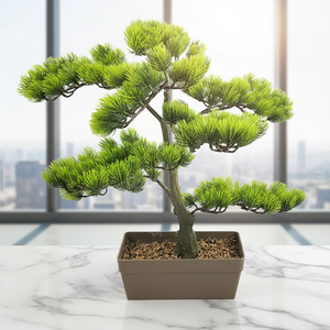 Árbol Plam hecho a mano más vendido en macetas, <span class=keywords><strong>plantas</strong></span> <span class=keywords><strong>artificiales</strong></span> para decoración del hogar, decoración interior y <span class=keywords><strong>exterior</strong></span>, ambientador <span class=keywords><strong>de</strong></span> aire para oficina - Product Image 1