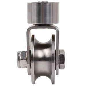 Schiebetür-Rad Lenkrolle Edelstahl 360 Grad Drehbares Rollenrad für Schiebetüren und Tore - Product Image 1