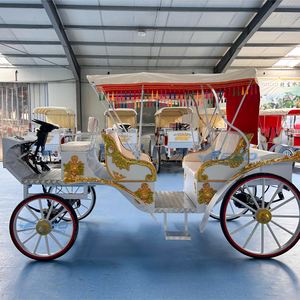 Une élégante calèche électrique sans chevaux pour les visites touristiques, les mariages, les excursions royales, les excursions touristiques, la calèche européenne à chevaux. - Product Image 5