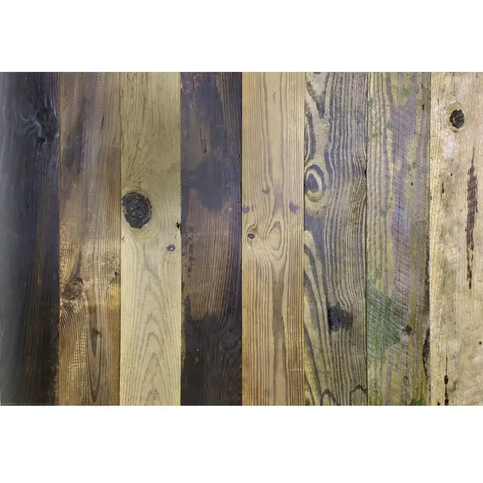 Natural Texture Wall Decoration Antique Wood Wall Old Paneling Natural Pine Paneling Old Wood Slat Walls