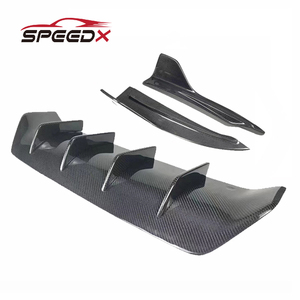 Pour Lexus IS 300 XE30 17-19 mise à niveau Artisan Style diffuseur en carbone Kit de carrosserie Lexus IS diffuseur de séparateur arrière en Fiber de carbone - Product Image 3