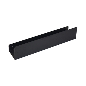 Ripiani galleggianti per doccia a parete organizzatore ripiani per bagno <span class=keywords><strong>cucina</strong></span> doccia ripiano nero 18.8 pollici/48CM - Product Image 2
