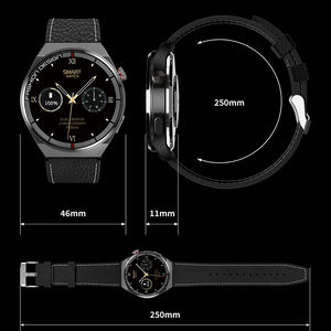 Montre connectée professionnelle DF H4 MAX PRO avec appels Bluetooth, écran TFT 1,53 pouces, batterie 270 mAh, contrôle d'accès NFC, étanchéité IP68, télécommande intelligente et affichage des messages - Product Image 6