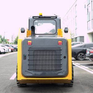 Chargeuse sur pneus diesel jaune, équipement de construction - Product Image 1