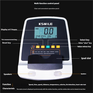 <span class=keywords><strong>Vélo</strong></span> d'exercice Kanglejia K8728R en alliage d'aluminium avec entraînement par courroie, écran LCD, volant d'inertie de 12 kg, résistance magnétique, ordinateur H.R.C, usage commercial - Product Image 3