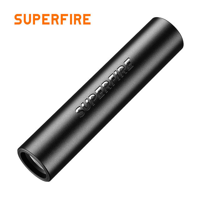 Portable Mini LED EDC Torch Waterproof ABS Material USB Rechargeable Pocket Flashlight Lightweight Camping