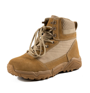 Botas de Tobillo HPB0129 Personalizadas, Antideslizantes, Color Coyote Marrón, Hechas en China y Guatemala - Product Image 1