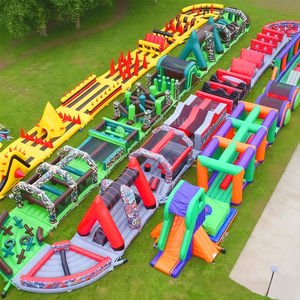 Người Lớn Inflatable 5K Obstacle Course Các Beast Tunnel Inflatable Người Lớn Thể Thao Trò Chơi 5K Inflatable Obstacle Course - Product Image 2