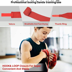 Fascia da <span class=keywords><strong>boxe</strong></span> bende da <span class=keywords><strong>boxe</strong></span> impacchi per mano di cotone Kick Boxing - Product Image 2