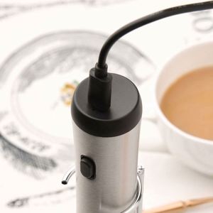 Automatic Foam Maker Milk <b>Steamer</b> Handheld Coffee Whisk <b>Electric</b> Milk Frother - Product Image 3