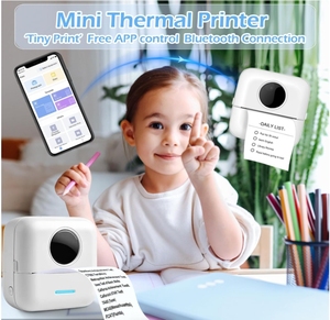 X5 giá rẻ nhất <span class=keywords><strong>Mini</strong></span> Máy in màu Xanh răng QR Sticker di động thông minh cầm tay in ấn cầm tay Nhãn dán nhãn Máy in nhiệt - Product Image 4