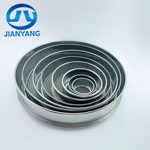 <span class=keywords><strong>300mm</strong></span> đường kính 80 lưới SS304 sàng thử nghiệm bằng thép không gỉ để phân tích Kích thước hạt và phân loại bột - Product Image 6