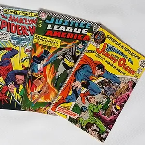 שירות הדפסת ספרי קומיקס מיני בצבע מלא באיכות גבוהה בקטלוג וספרים באנגלית בעלות נמוכה על נייר מפואר