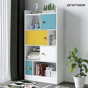 YQ JENMW assemblage d'étudiants avec étagère <span class=keywords><strong>de</strong></span> Table à la maison créative bibliothèque <span class=keywords><strong>Simple</strong></span> combinaison <span class=keywords><strong>de</strong></span> bibliothèque support <span class=keywords><strong>de</strong></span> sol moderne <span class=keywords><strong>Simple</strong></span> - Product Image 2