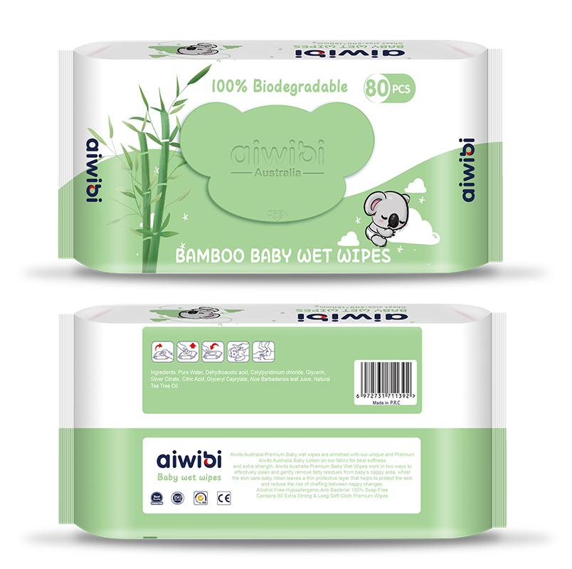 100% бамбуковые биоразлагаемые без химических веществ 99,9 очищенные детские салфетки для лица водные салфетки для новорожденных
